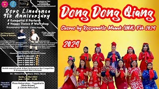 DONG DONG QIANG  Line Dance  Demo by BINA PRATAMA LD  Choreo by ROOSAMEKTO MAMEK  February 2024 [upl. by Nahshunn]