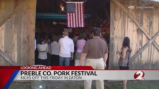 Preble County Pork Festival returns to the Miami Valley [upl. by Anita146]