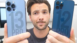 iPhone 13 Pro vs iPhone 12 Pro Full Comparison Whats Actually Changed [upl. by Berlin]