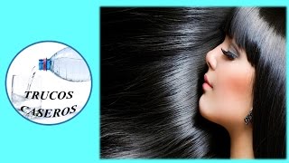 Como alisar el cabello con productos naturales y sencillos  Trucos caseros de belleza [upl. by Notlok691]