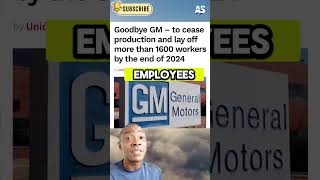 GM LAYOFF SHOCKER 1600 Workers Fired [upl. by Divan]