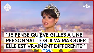 Ève Gilles sacrée Miss France 2024  Yves Jaeglé  C à Vous  18122023 [upl. by Peh483]