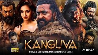 Kanguva 2024 Full Movie Hindi Dubbed Latest South Review  Suriya New Movie  Box Office Collection [upl. by Bevus432]