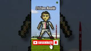 Cristiano Ronaldo Juventus Hama Beads ⚽ diy pixelart elbicho siuuuuu cr7 cristianoronaldo how [upl. by Caton]