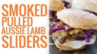 Smoked Pulled Aussie Lamb Sliders [upl. by Coppock]