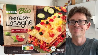 Edeka Bio Gemüse Lasagne im Test [upl. by Randene]