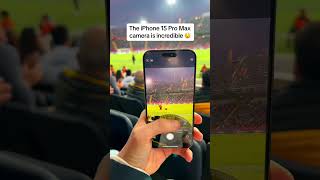 FC Barcelona fan shows off iPhone 15 Pro Max’s INSANE camera zoom 😲 [upl. by Sorel]