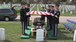 Minnesota Funeral Honors Training for Casket Sequence [upl. by Ymmik]