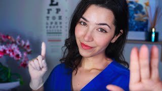 ASMR Detailed Ear amp Eye Exam For Relaxation 🌙 [upl. by Akili]