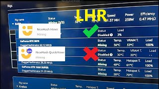 Dont use Nicehash Quickminer software for LHR cards much better to use Nicehash Original version👍 [upl. by Siramad]