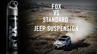 How Performance Series 20 Shocks Improve a Standard Jeeps Handling  FOX [upl. by Hernando]