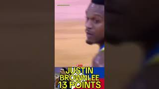 BROWNLEE 13 PTS fiba gilas nba gameplay basketball viralvideo viralshorts shorts fypシ゚ fyp [upl. by Casar]