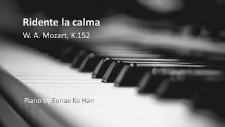 Ridente la calma K152 in F Major – WA Mozart Piano Accompaniment [upl. by Erleena]