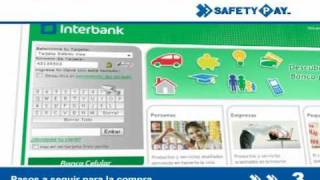 Video Tutorial SafetyPay  INTERBANK [upl. by Onifur44]