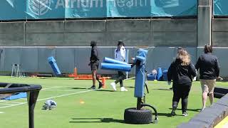 Carolina Panthers Voluntary Minicamp Highlights  Day 1 [upl. by Berfield919]