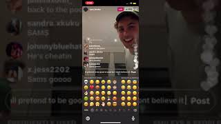 Sam Fender Live on Instagram 7320 [upl. by Jayme912]