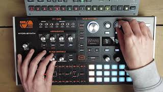 Elektron Octatrack amp ASM Hydrasynth Jam [upl. by Ellenhoj]