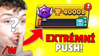 PUSH NA 40000 TROFEJÍ V BRAWL STARS 🤩🏆 wStepsRoblox [upl. by Naryk197]