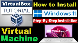 How to make Virtual Machine🔥How to Install New Windows 11 amp 10🔥 How to Use Virtual Box for Beginners [upl. by Nnylimaj630]