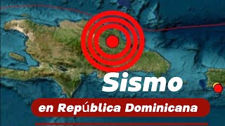 Atención Sismo en republicadominicana  Terremoto Temblor earthquake [upl. by Odelet]