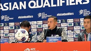 Timnas Konferensi Pers Jelang Lawan Arab Saudi • BANG JAY KAMI TAK GENTAR [upl. by Nina]