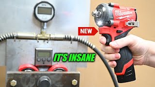 New Milwaukee Stubby Impact Wrench Breaks Records BUT High Speed Footage says [upl. by Bashee]