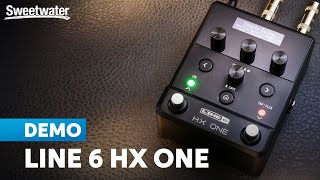 Line 6 HX One 250 Onboard Effects Limitless Shades of HX Potential [upl. by Stagg]