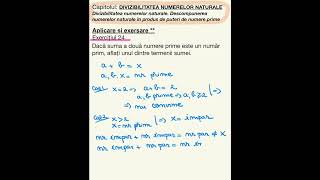 Ex 22 23 24 25 și 26pag 37 Divizibilitatea Descompunerea în factori primi  Matematică 6 [upl. by Vladamar]