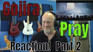 Gojira  Pray Reaction Part 2 [upl. by Nettle]