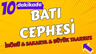 MİLLİ MÜCADELEDE BATI CEPHESİ  İNÖNÜ SAVAŞLARI 🔥 SAKARYA SAVAŞI  BÜYÜK TAARRUZ [upl. by Yeslehc]