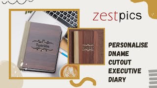 Customised Diary  Personalised Diary  Zestpics [upl. by Ralyt635]