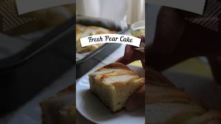 Fresh Pear Cake Recipe 🍐🍰😋 [upl. by Aya]