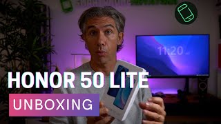 Honor 50 Lite  Unboxing [upl. by Baillieu]