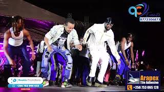 Ronnie Stamina ne Eddy Kenzo Bakyekoze ku Stage mu Festival [upl. by Agnese]