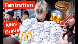 FANTREFFEN Eskaliert McDonald’s ALLES IST GRATIS Elischa Gollwitzer [upl. by Cassaundra400]