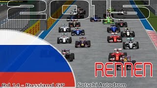 Formel 1 FL 4Saison  14Russland Rennen [upl. by Ecinert]