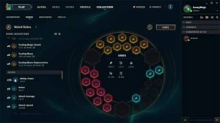 League Client Update  Runes Collection [upl. by Lahcar850]