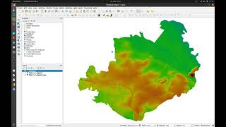 32 QGIS  SAGA Channel Network and Drainage Basins [upl. by Tullus]