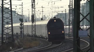 2 high speed trains Austrian Railjet meet German InterCity [upl. by Seaton]