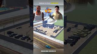 FRANKLIN SCAMMED BY POLICE😭😂  INDIAN BIKE DRIVING 3D indianbikedriving3d shorts gaming gta [upl. by Imaj]