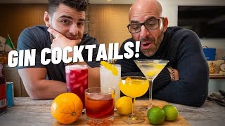 Top 5 Best Gin Cocktails [upl. by Aicined]