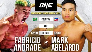 Fabricio Andrade vs Mark Abelardo  Full Fight Replay [upl. by Sigvard919]