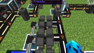 Minecraft Mekanism 5x Ore Processing Demo 1710 Part 3 of 3 [upl. by Notsreik]