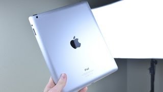 iPad 4 Unboxing New iPad 4th Generation with Retina Display Hands On [upl. by Llehsyar]