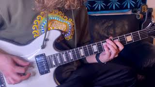 The Beast  Mastodon intro cover w tutorial [upl. by Etsyrk340]