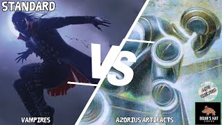 Vampires VS Azorius Artifacts MTG Standard [upl. by Gertrude302]