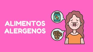 ALIMENTOS ALERGENOS  CURSO DE MANIPULACIÃ“N DE ALIMENTOS [upl. by Giordano]