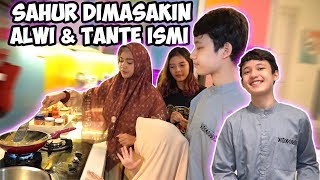 SAHUR DIMASAKIN ALWI amp TANTE ISMI KAPAN SELESAINYA I almonofficialalwiassegafda5421 I IsminHidayah [upl. by Eelano]