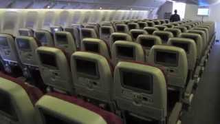 Qatar Airways B777200LR Cabins [upl. by Elacim400]