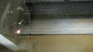 Laser Cutting Mamiya Press 6x76x9 film holder Light Seal [upl. by Nottage775]